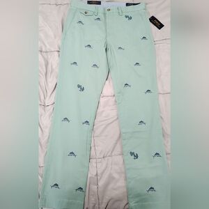 Polo Ralph Lauren Nautical Sailboat Chino Pants 32x32 NWT